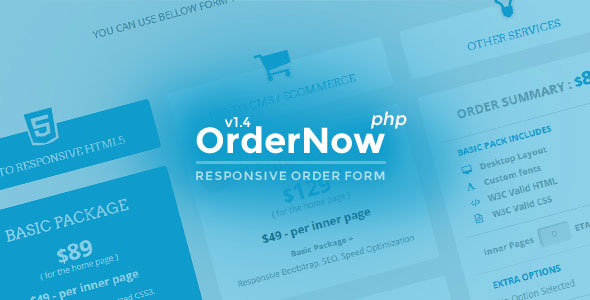 اسکریپت ایجاد و مدیریت فرمهای سفارش حرفه ای OrderNow v1.4